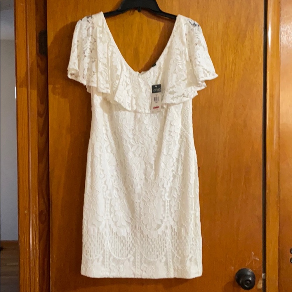 Ralph lauren White lace dress